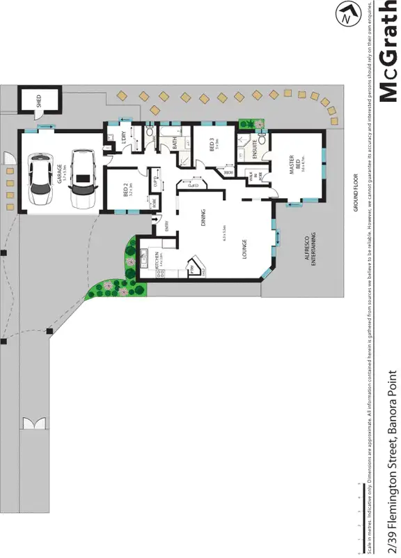 Floorplan of Homely house listing, 2/39 Flemington Street, Banora Point NSW 2486