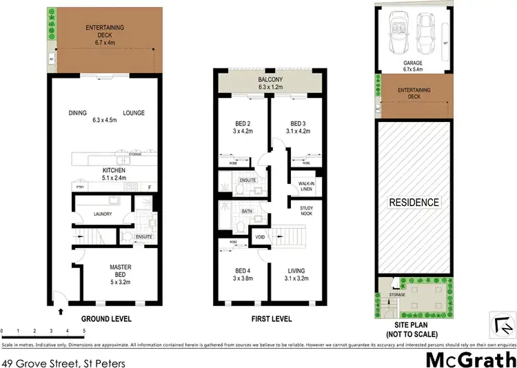 Floorplan of Homely house listing, 49 Grove Street, St Peters NSW 2044