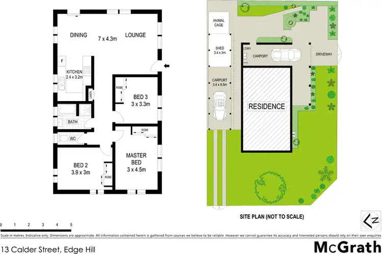 Floorplan of Homely house listing, 13 Calder Street, Edge Hill QLD 4870