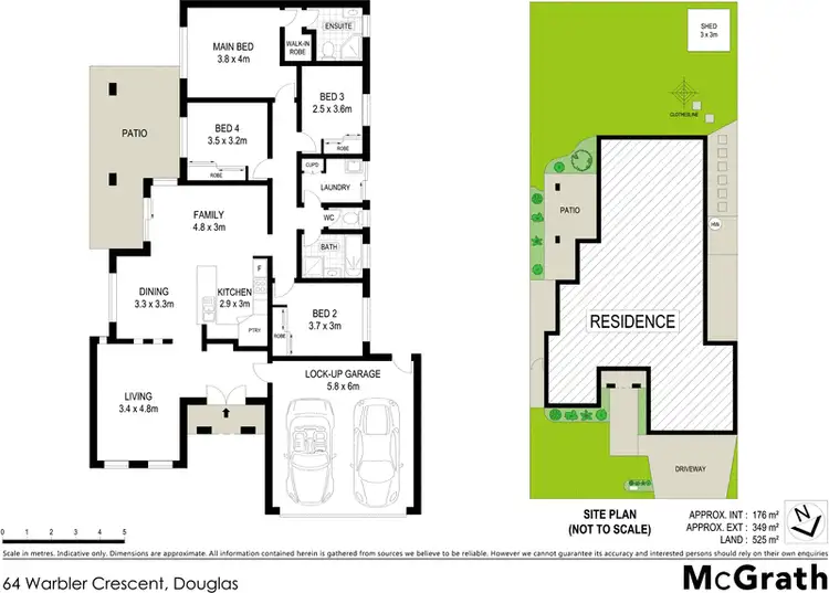 Floorplan of Homely house listing, 64 Warbler Crescent, Douglas QLD 4814