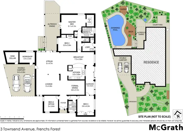 Floorplan of Homely house listing, 3 Townsend Avenue, Frenchs Forest NSW 2086