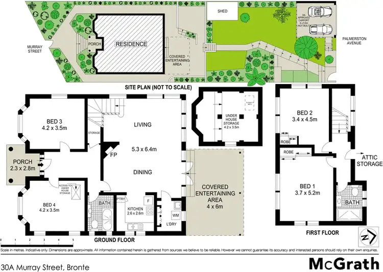 Floorplan of Homely house listing, 30A Murray Street, Bronte NSW 2024