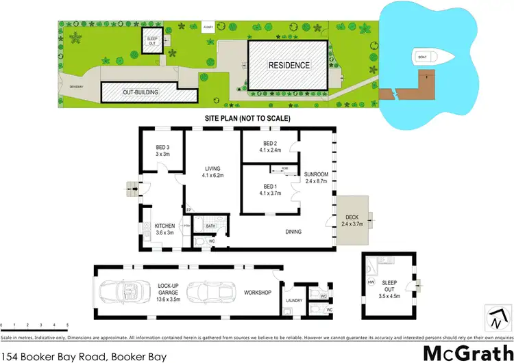 Floorplan of Homely house listing, 154 Booker Bay Road, Booker Bay NSW 2257