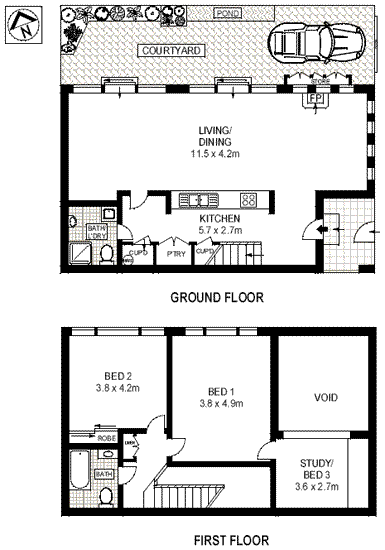Floorplan of Homely house listing, 33 St Mary Street, Camperdown NSW 2050