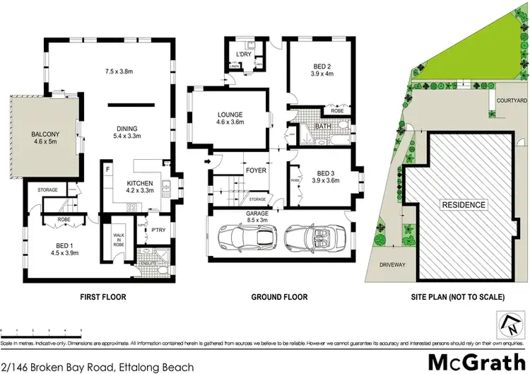 Floorplan of Homely townhouse listing, 2/146 Broken Bay Road, Ettalong Beach NSW 2257