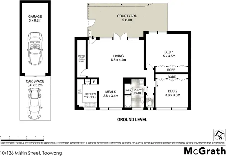 Floorplan of Homely apartment listing, 10/136 Miskin Street, Toowong QLD 4066