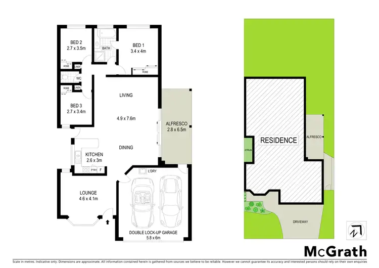 Floorplan of Homely house listing, 15 Tiber Crescent, Springfield QLD 4300