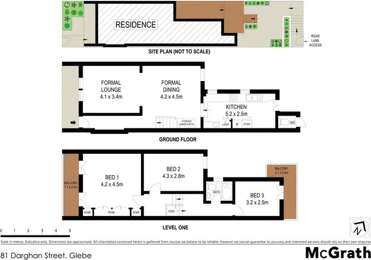 Floorplan of Homely house listing, 81 Darghan Street, Glebe NSW 2037