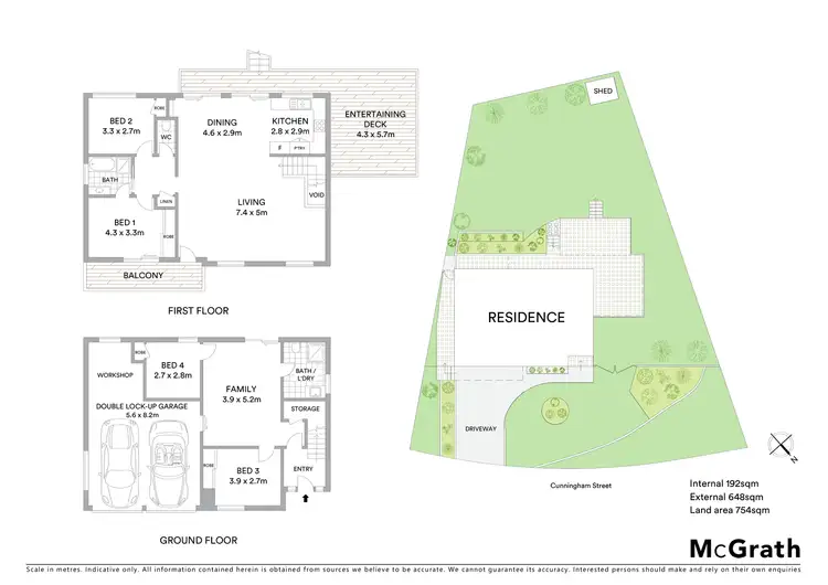 Floorplan of Homely house listing, 5 Cunningham Street, Kiama Downs NSW 2533
