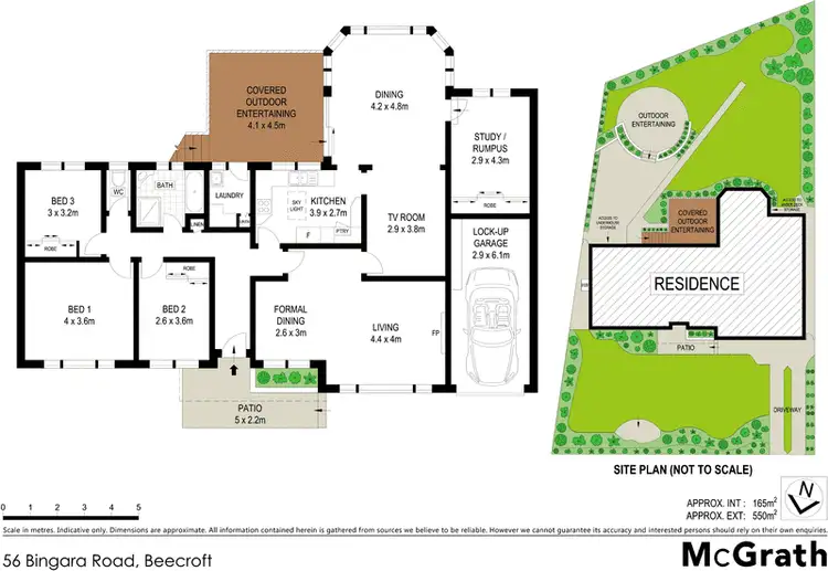 Floorplan of Homely house listing, 56 Bingara Road, Beecroft NSW 2119