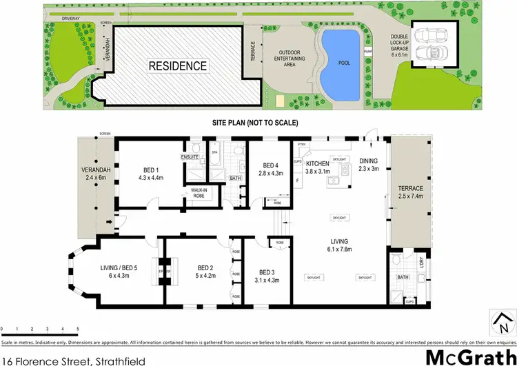 Floorplan of Homely house listing, 16 Florence Street, Strathfield NSW 2135