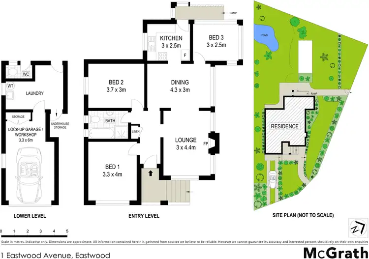 Floorplan of Homely house listing, 1 Eastwood Avenue, Eastwood NSW 2122