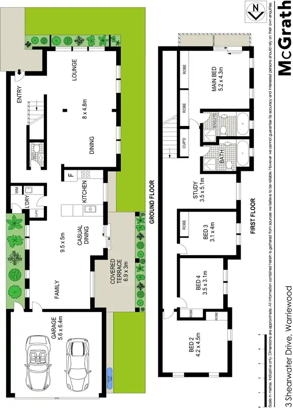 Floorplan of Homely house listing, 3 Shearwater Drive, Warriewood NSW 2102