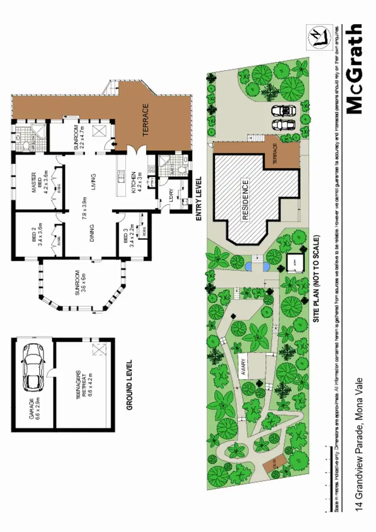 Floorplan of Homely house listing, 14 Grandview Parade, Mona Vale NSW 2103