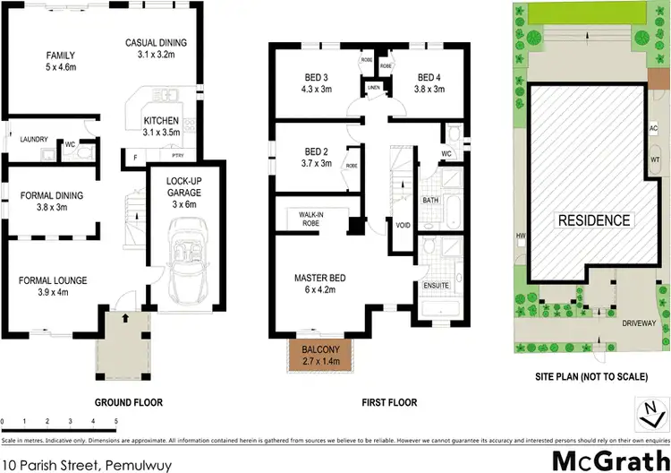 Floorplan of Homely house listing, 10 Parish Street, Pemulwuy NSW 2145