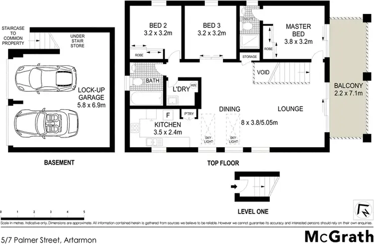 Floorplan of Homely apartment listing, 5/7 Palmer Street, Artarmon NSW 2064