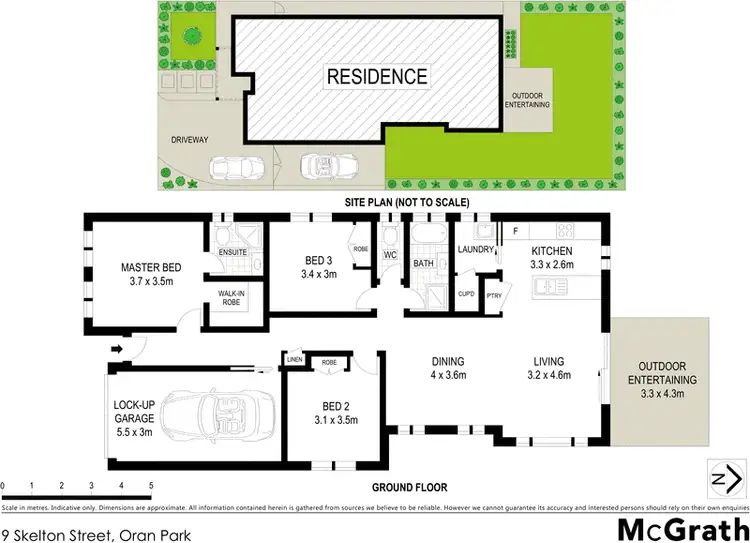 Floorplan of Homely house listing, 9 Skelton Street, Oran Park NSW 2570