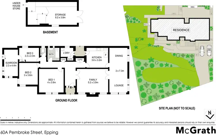 Floorplan of Homely house listing, 60A Pembroke Street, Epping NSW 2121