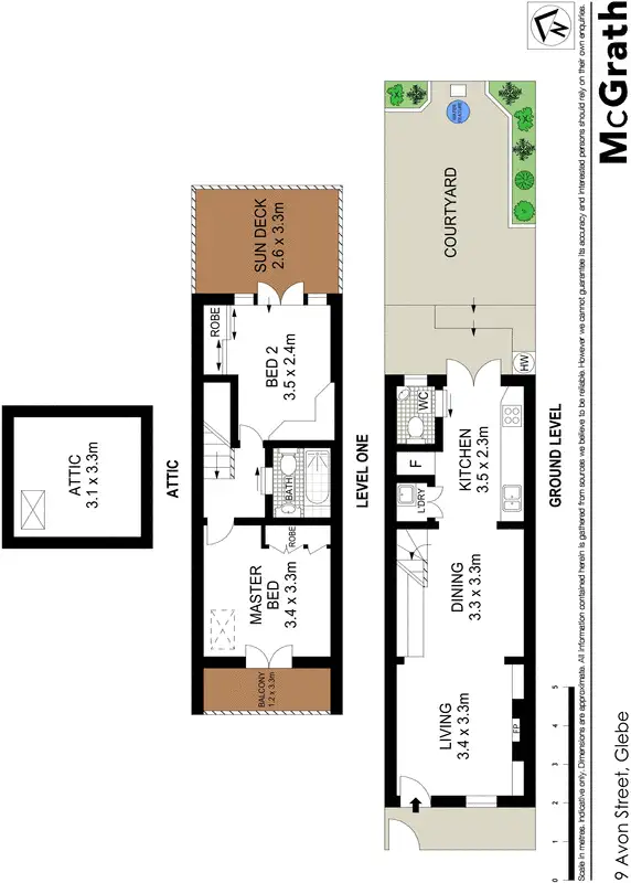 Floorplan of Homely house listing, 9 Avon Street, Glebe NSW 2037