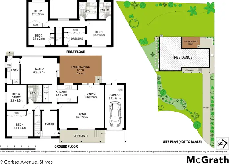 Floorplan of Homely house listing, 9 Carissa Avenue, St Ives NSW 2075