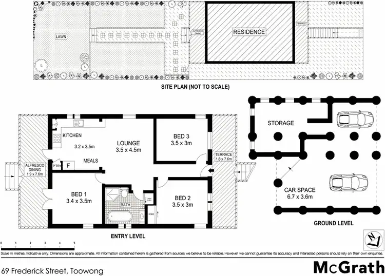 Floorplan of Homely house listing, 69 Frederick Street, Toowong QLD 4066