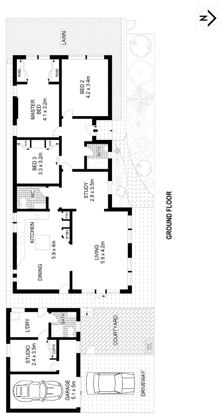 Floorplan of Homely house listing, 269 Malabar Road, South Coogee NSW 2034