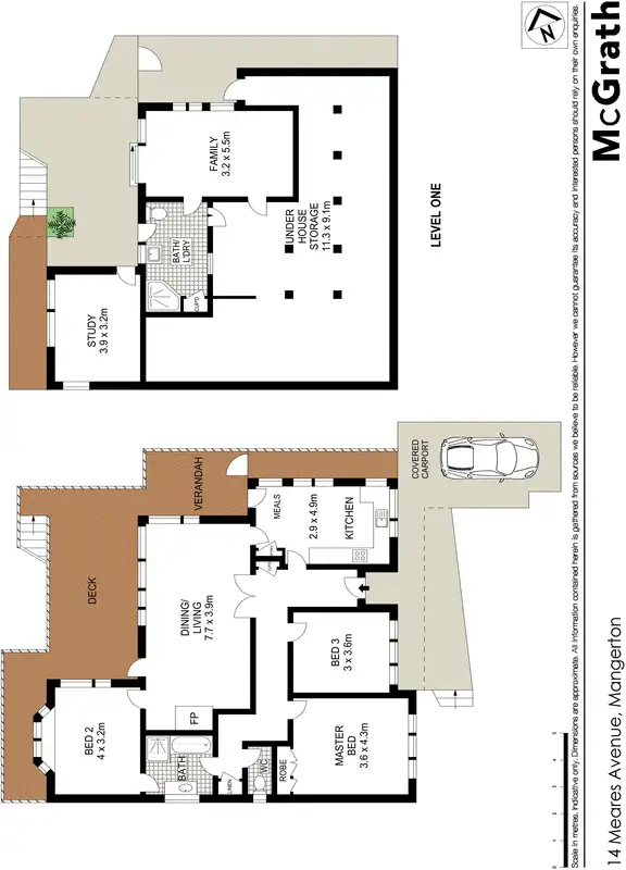 Floorplan of Homely house listing, 14 Meares Avenue, Mangerton NSW 2500