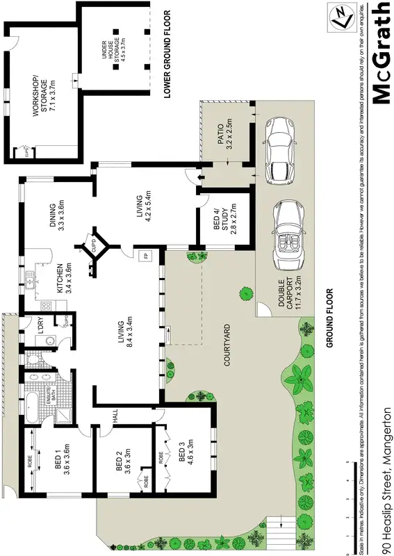 Floorplan of Homely house listing, 90 Heaslip Street, Coniston NSW 2500