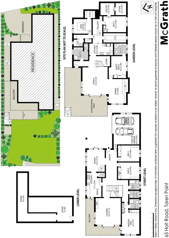 Floorplan of Homely house listing, 65 Holt Road, Taren Point NSW 2229