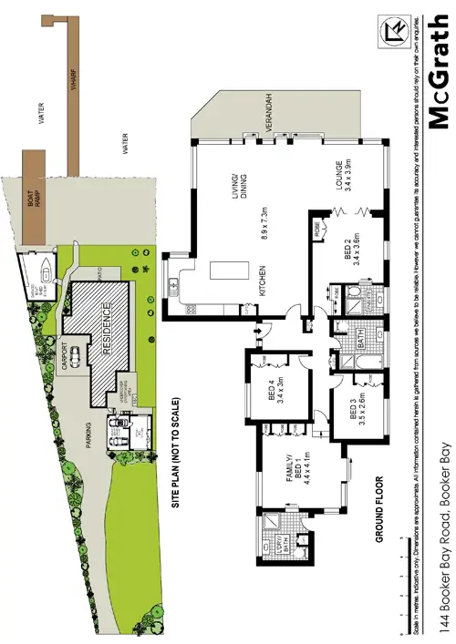 Floorplan of Homely house listing, 144 Booker Bay Road, Booker Bay NSW 2257