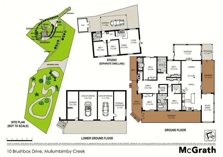 Floorplan of Homely house listing, 10 Brushbox Drive, Mullumbimby NSW 2482