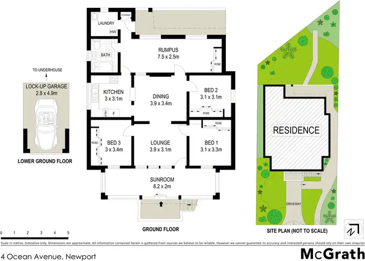 Floorplan of Homely house listing, 4 Ocean Avenue, Newport NSW 2106