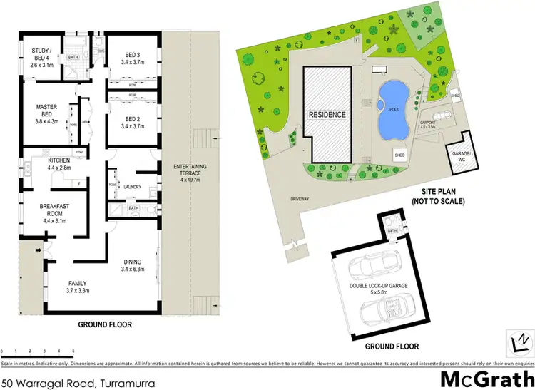 Floorplan of Homely house listing, 50 Warragal Road, Turramurra NSW 2074