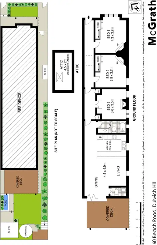 Floorplan of Homely house listing, 60 Beach Road, Dulwich Hill NSW 2203