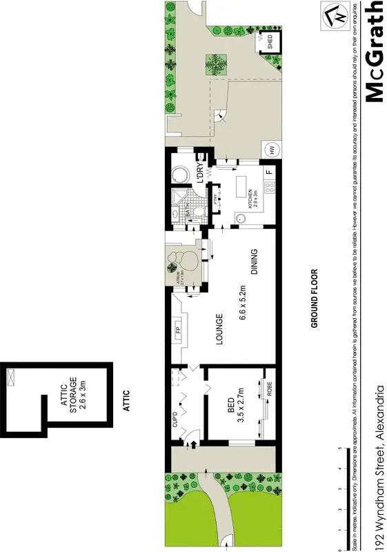 Floorplan of Homely house listing, 192 Wyndham Street, Alexandria NSW 2015
