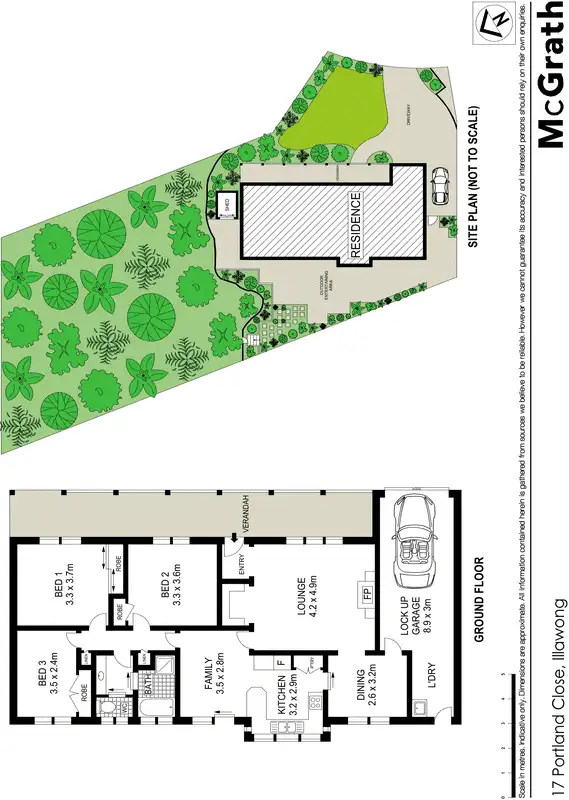 Floorplan of Homely house listing, 17 Portland Close, Illawong NSW 2234