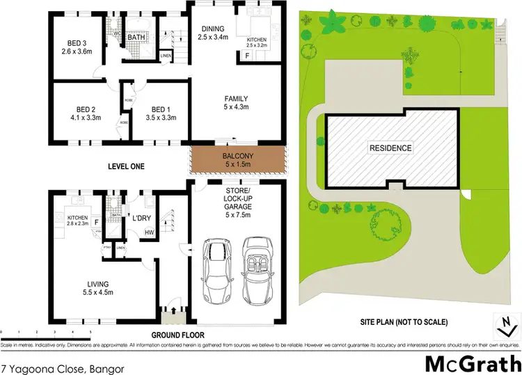 Floorplan of Homely house listing, 7 Yagoona Close, Bangor NSW 2234