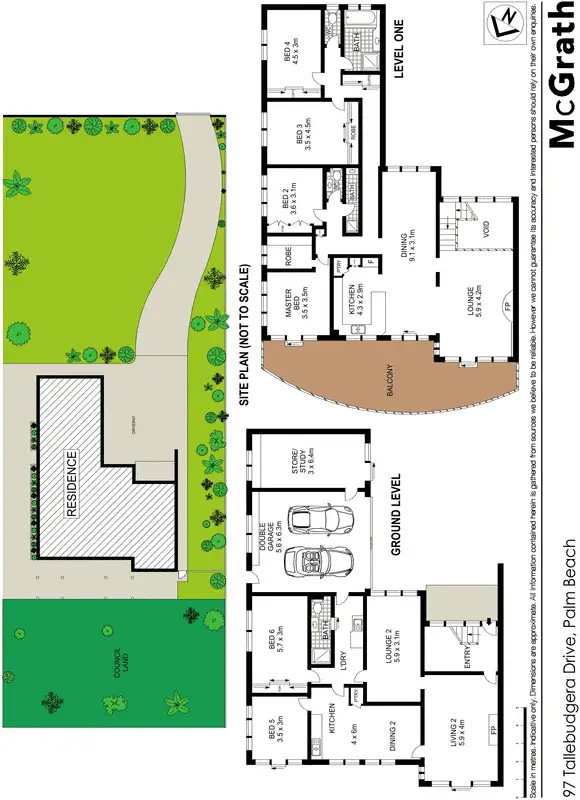 Floorplan of Homely house listing, 97 Tallebudgera Drive, Palm Beach QLD 4221