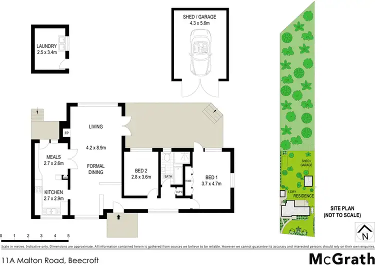 Floorplan of Homely house listing, 11A Malton Road, Beecroft NSW 2119
