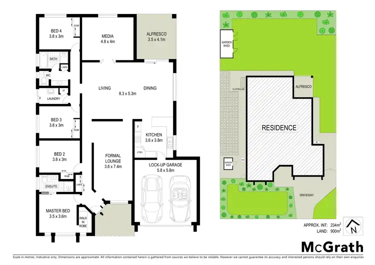 Floorplan of Homely house listing, 14 Christopher Street, Augustine Heights QLD 4300