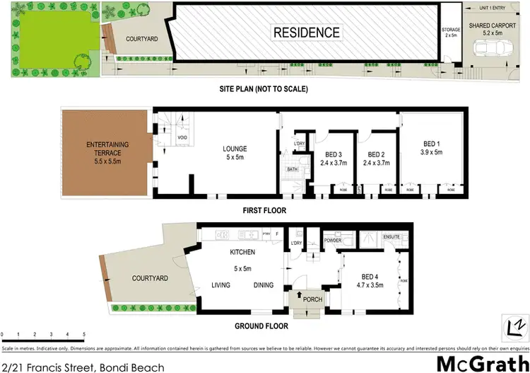 Floorplan of Homely house listing, 2/21 Francis Street, Bondi Beach NSW 2026