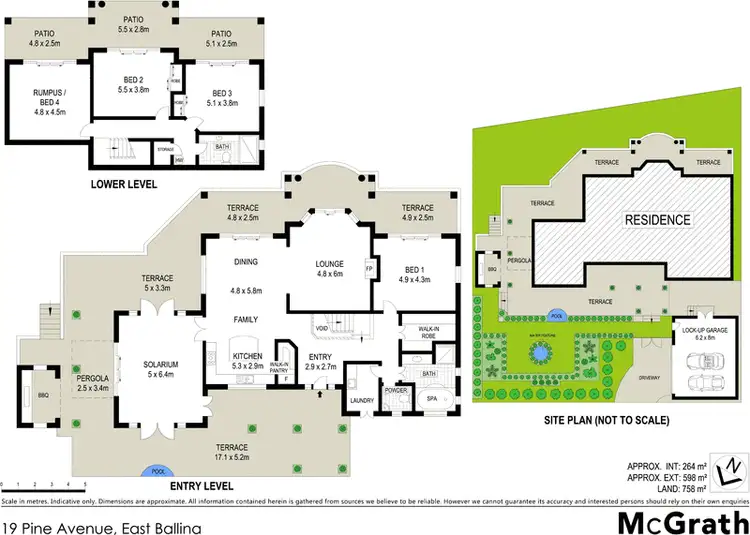Floorplan of Homely house listing, 19 Pine Avenue, East Ballina NSW 2478