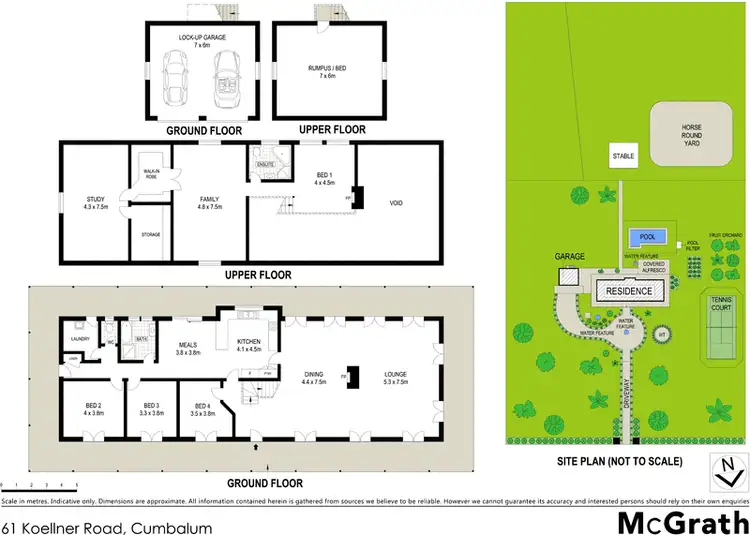 Floorplan of Homely house listing, 61 Koellner Road, Cumbalum NSW 2478