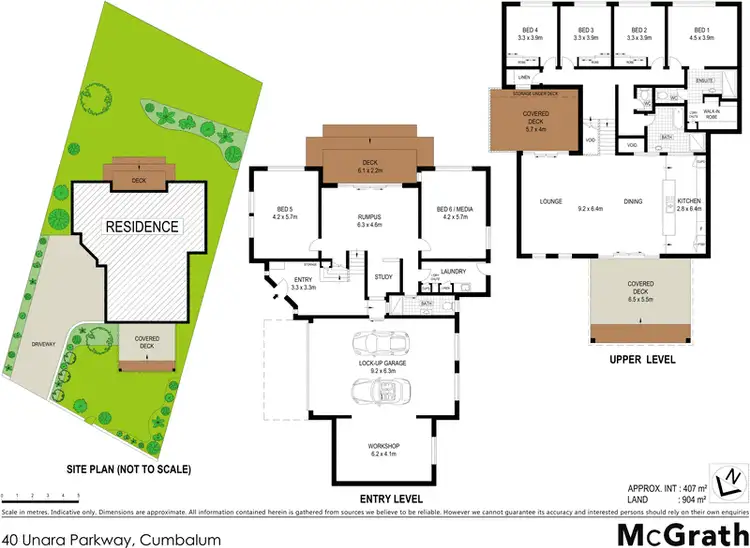 Floorplan of Homely house listing, 40 Unara Parkway, Cumbalum NSW 2478