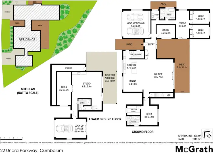Floorplan of Homely house listing, 22 Unara Parkway, Cumbalum NSW 2478