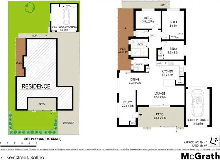 Floorplan of Homely house listing, 71 Kerr Street, Ballina NSW 2478