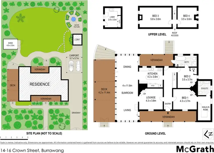 Floorplan of Homely house listing, 14-16 Crown Street, Burrawang NSW 2577