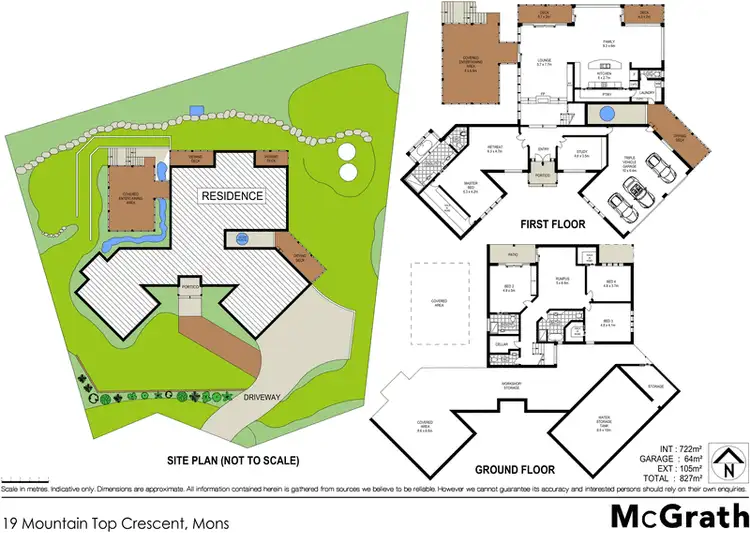Floorplan of Homely house listing, 19 Mountain Top Court, Mons QLD 4556