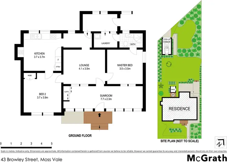 Floorplan of Homely house listing, 43 Browley Street, Moss Vale NSW 2577