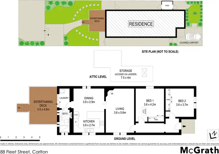 Floorplan of Homely house listing, 88 Fleet Street, Carlton NSW 2218